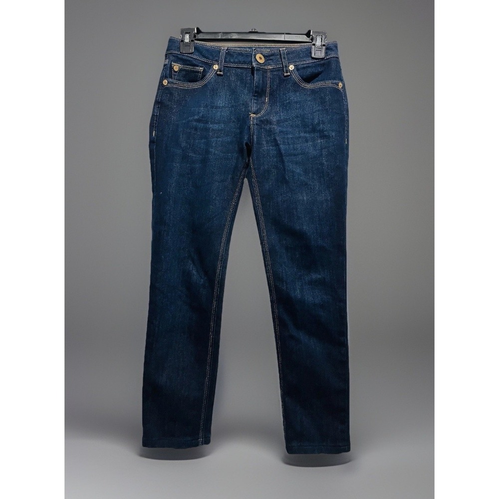 DL1961 Angel‎ Skinny Ankle Jeans Womens 25 Blue Denim Low Rise 4way 360 Comfort